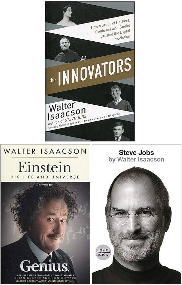 Walter Isaacson Great Innovators E-Book Boxed Set: Steve Jobs, Benjamin Franklin, Einstein