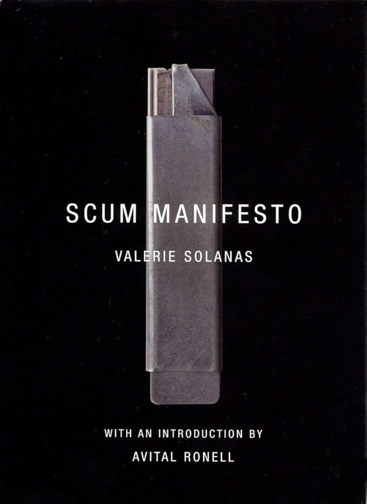 S.C.U.M. Manifesto per l'eliminazione dei maschi