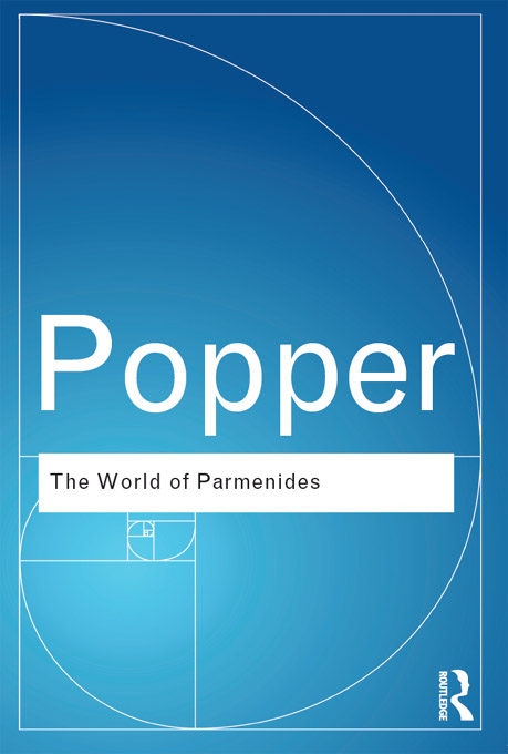 The World of Parmenides