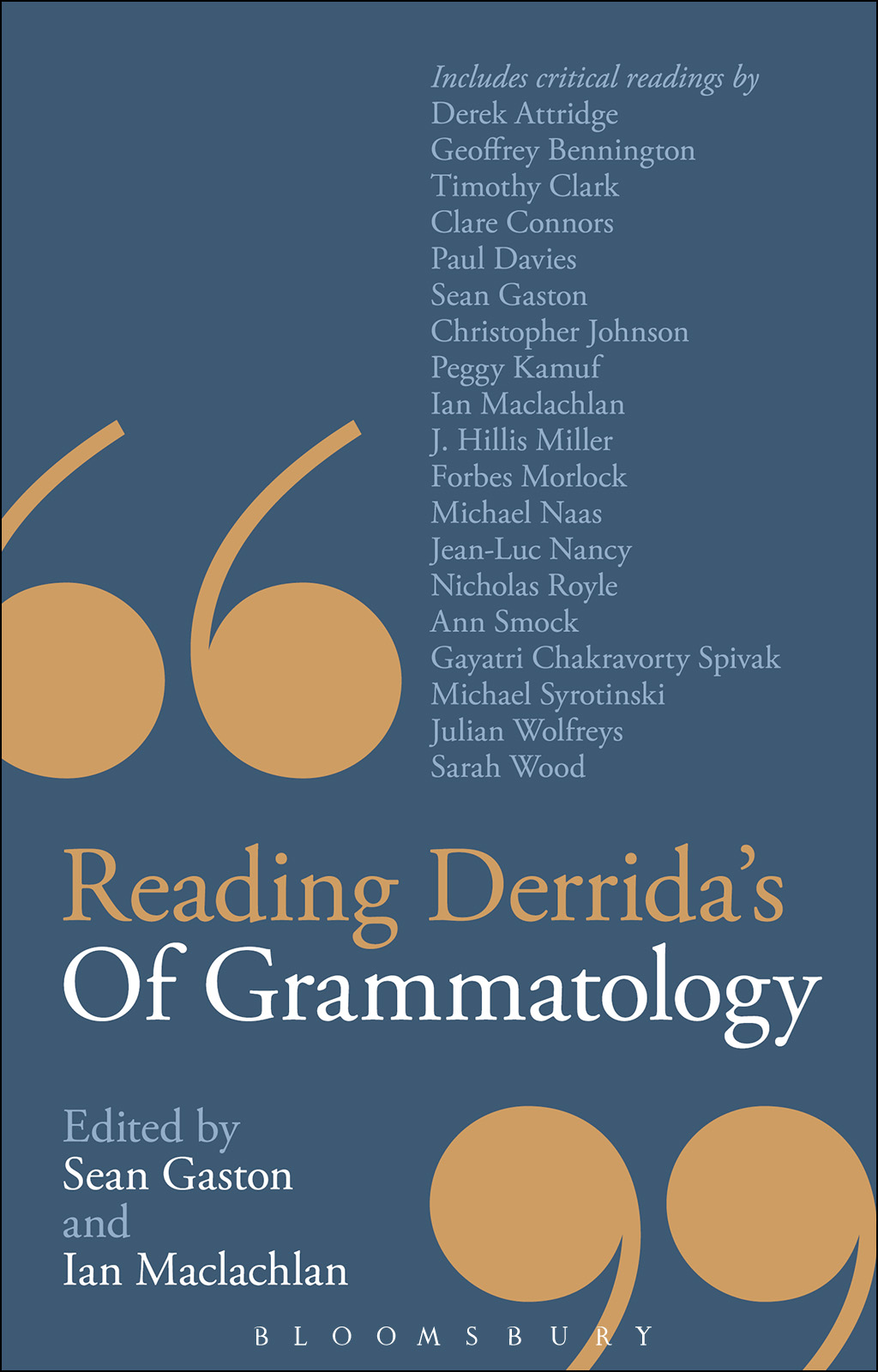 Reading Derrida's Of Grammatology