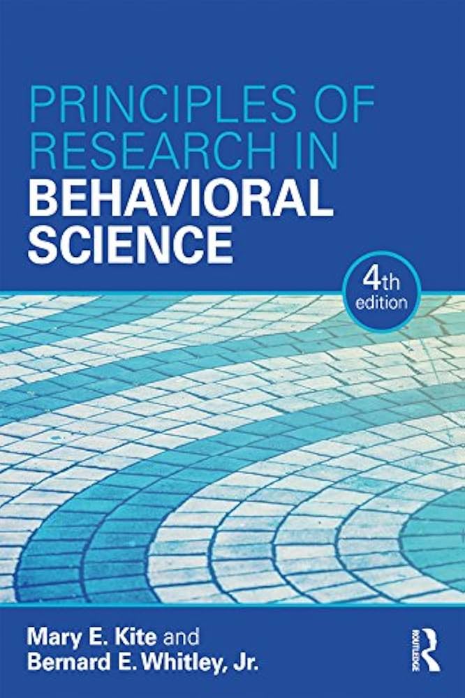 Principles of Research in Behavioral Science: Third Edition