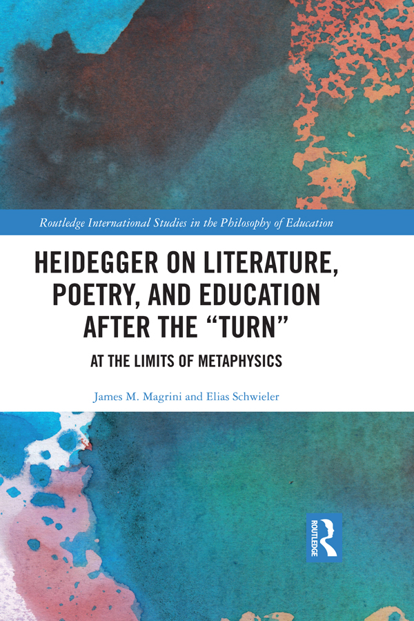 Heidegger on Literature, Poetry, and Education After the “Turn”