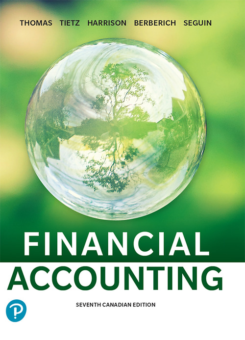 Financial Accounting, Seventh Canadian Edition