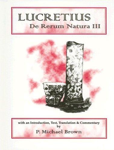 De Rerum Natura III