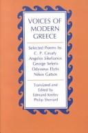 Voices of Modern Greece: Selected Poems