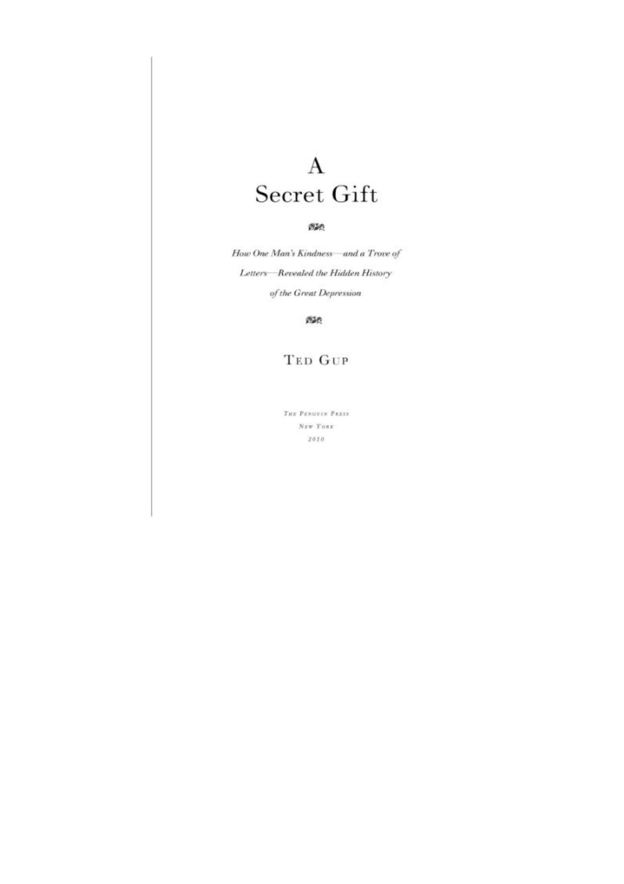A Secret Gift