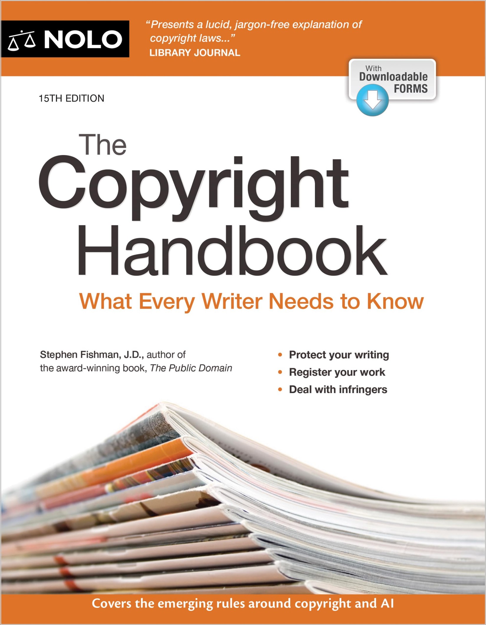 The Copyright Handbook: What Every Writer Needs to Know