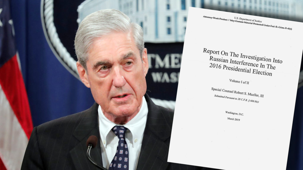 The Mueller Report: The Final Report of the Special Counsel Into Donald Trump, Russia, and Collusion
