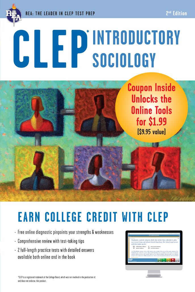 CLEP Introductory Sociology With Online Practice Exams